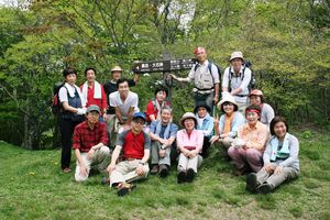 御坂峠でひと休み